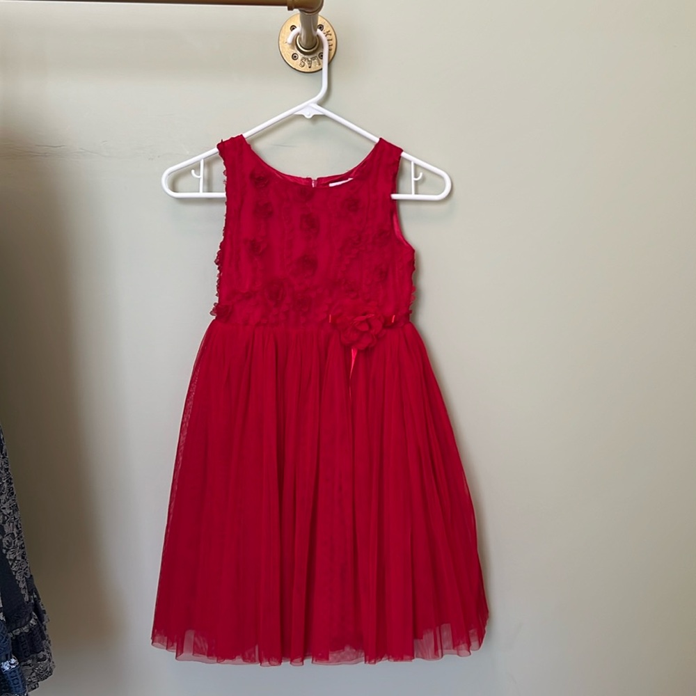 The children’s place red holiday dress